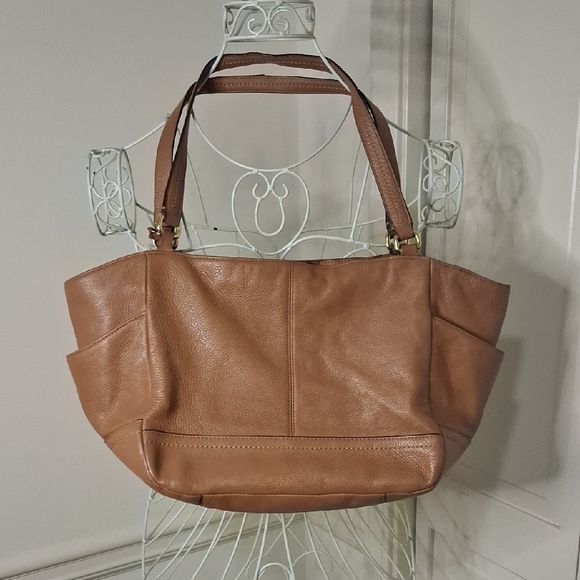 Coach Leather Shoulder Bag - Picture 3 of 14